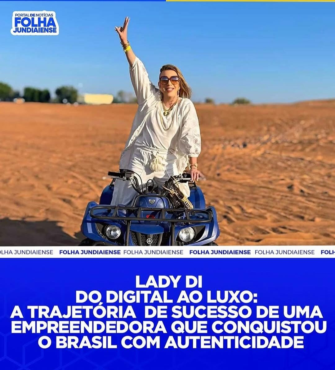 Matéria: Do digital ao luxo: a trajetória de sucesso de uma empreendedora que conquistou o Brasil com autenticidade
